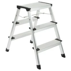 Huishoudtrap ALU STEPPY 2X3 Treden