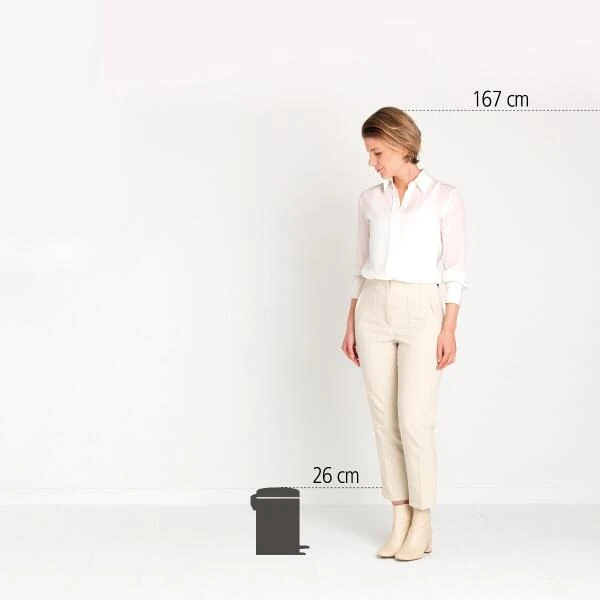 Pedaalemmer NewIcon BRABANTIA - 3 Liter Muntgroen - Afbeelding 4