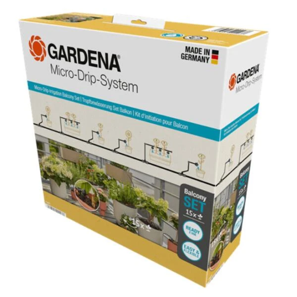 Gardena Micro-drip-bewatering Balkon Set - 15 Planten - Afbeelding 6