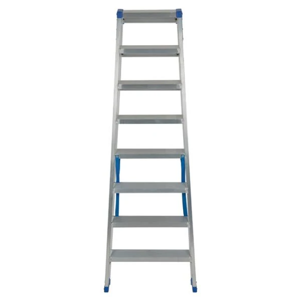Dubbele Trapladder Sparta DUO 2 × 8 Treden - Afbeelding 3