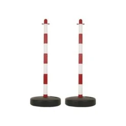 Signalisatiepalen Voor Ketting - Set Van 2 Stuks