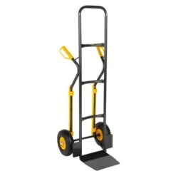 Steekwagen Staal GRIJS Tot 200 Kg - Luchtbanden