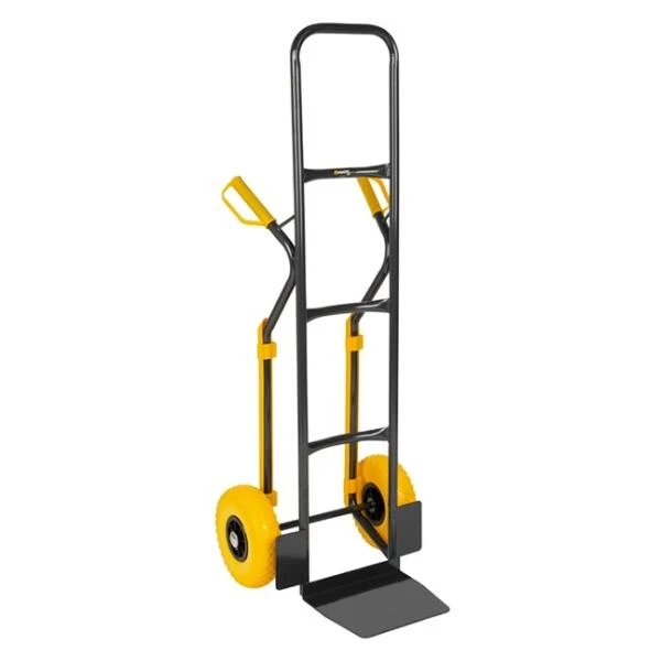 Steekwagen Staal GRIJS Tot 200 Kg - Volle Banden