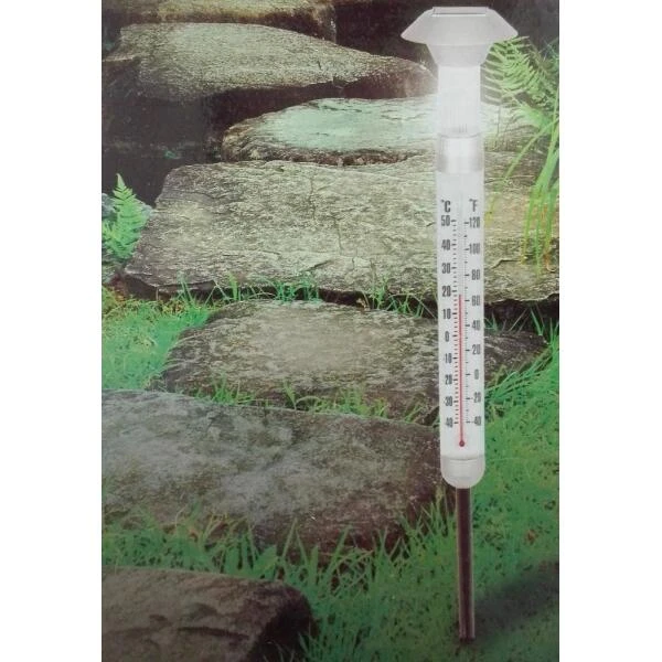 Thermometer Met Solar Lamp - Afbeelding 3
