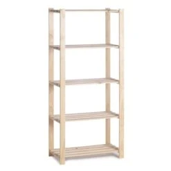 Woody Rack Heavy Duty Hout - 175 × 80 × 40 Cm